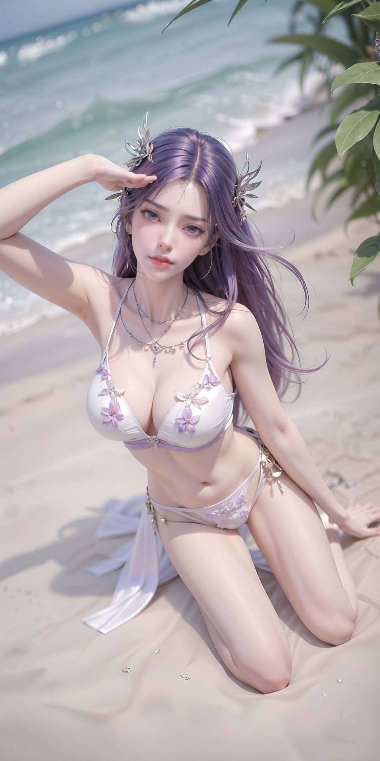 各位看官美得让人舔屏！你说她是云端上的精灵