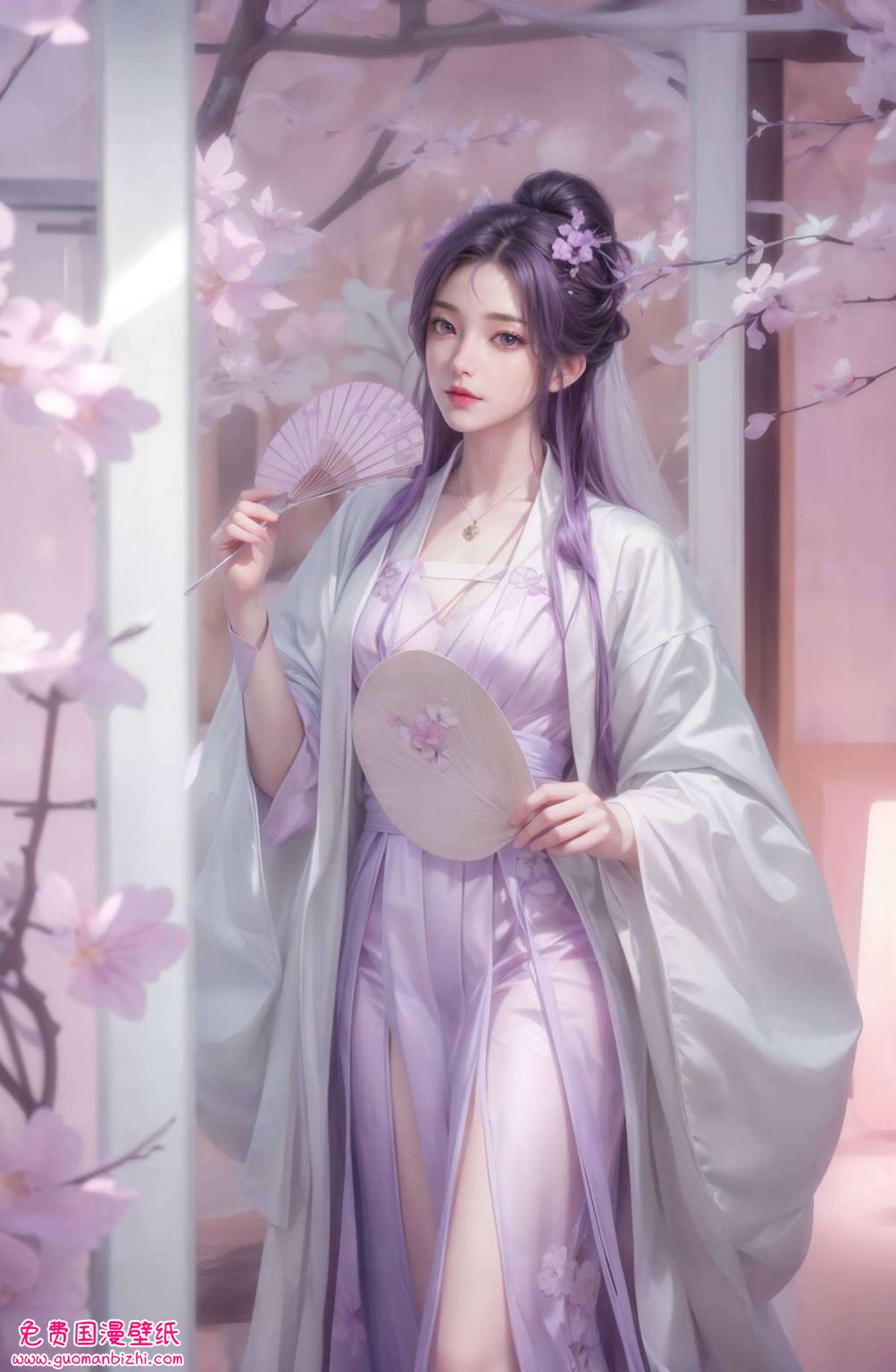 她那婉约的身影穿梭于动漫与国漫的绚丽世界