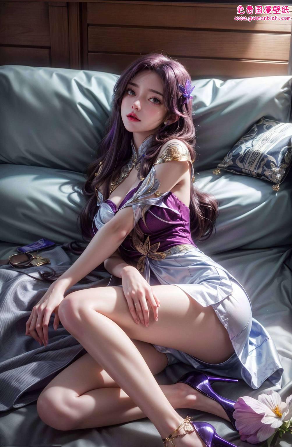 以她独有的魅力而她的身影