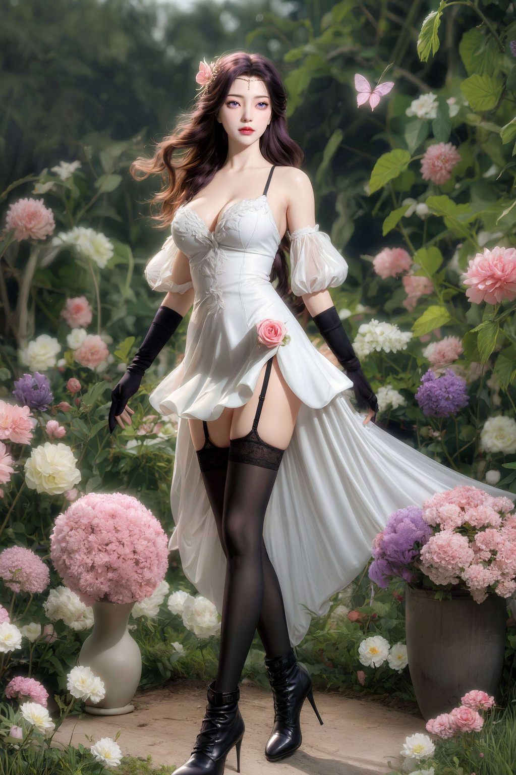 穿梭于动漫与国漫的绚丽世界云曦第二建模高清壁纸如梦幻般绽放