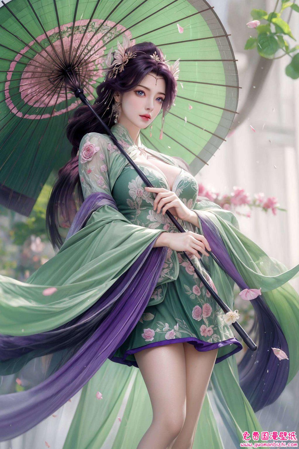 我时常被那些翩翩如仙的壁纸所吸引国漫女神云曦以其独特的魅力