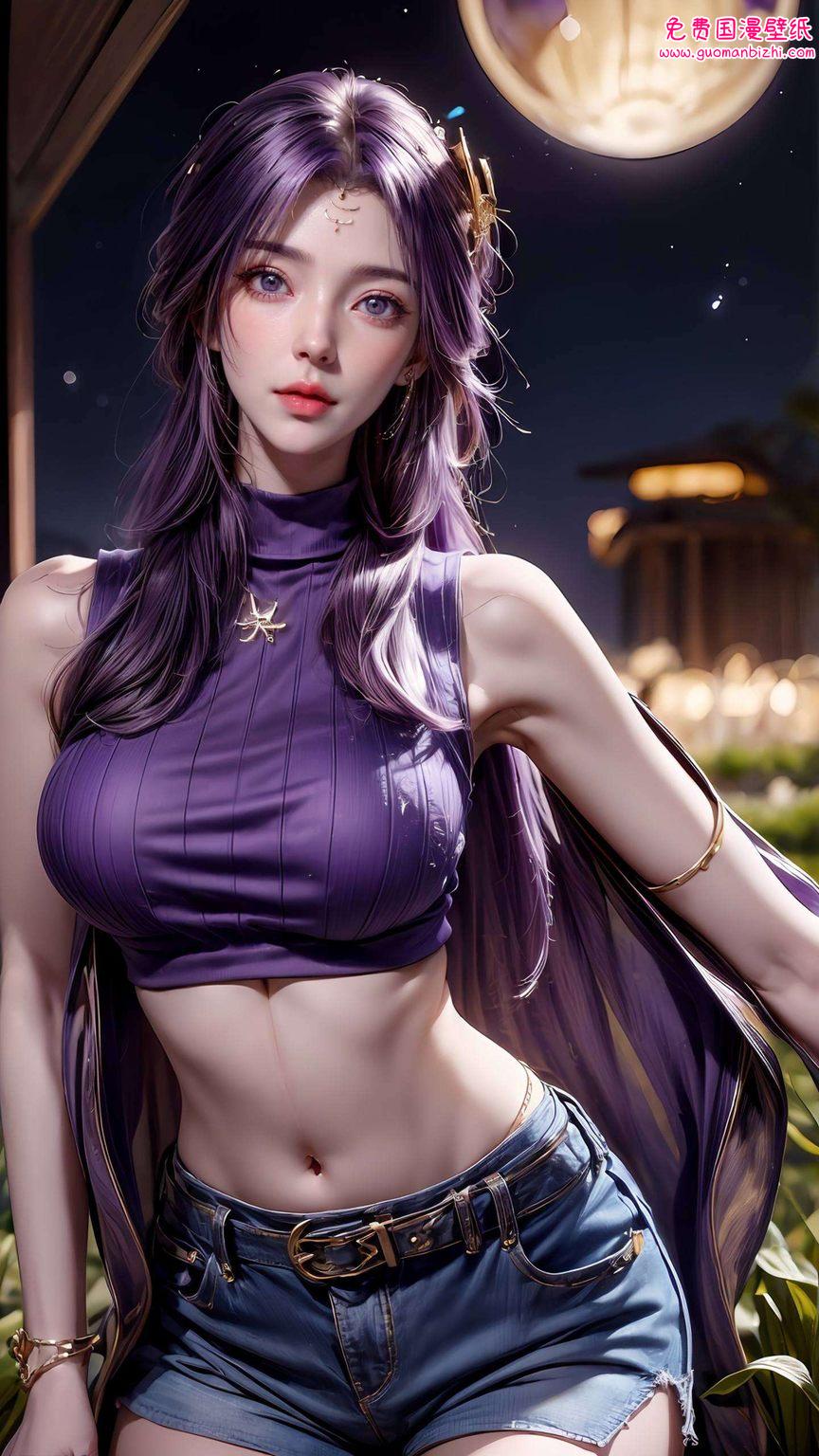 美得让人感叹人生如梦她的倩影在国漫女神中独树一帜