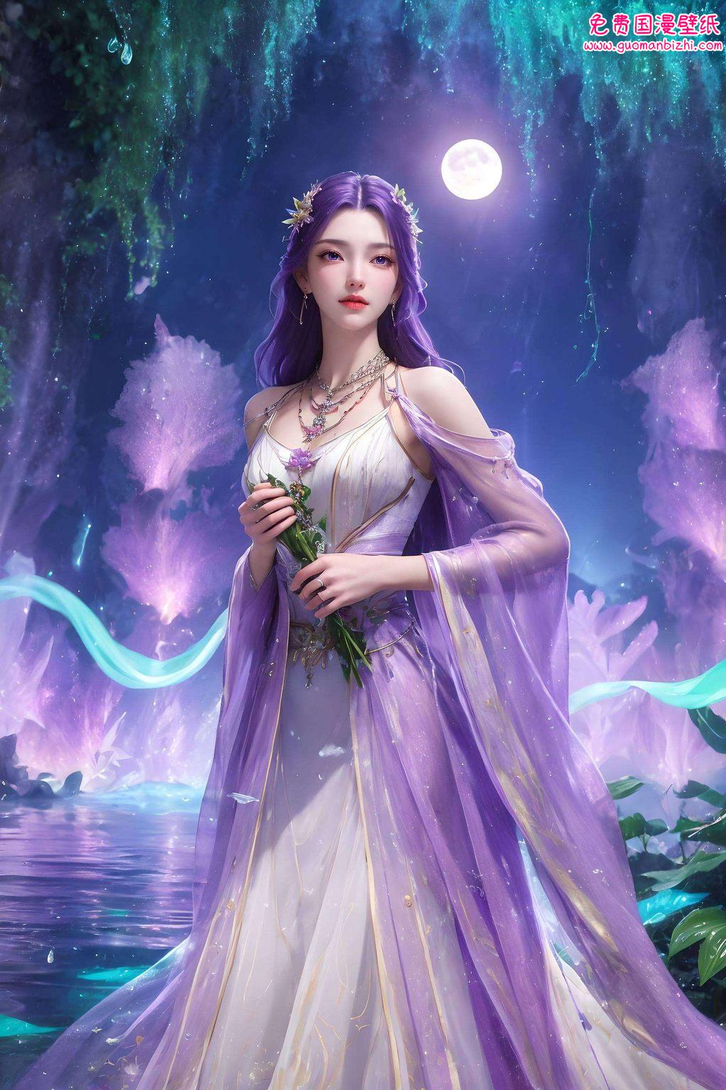 如同一缕清风她的眼神里藏着深邃的玄幻世界