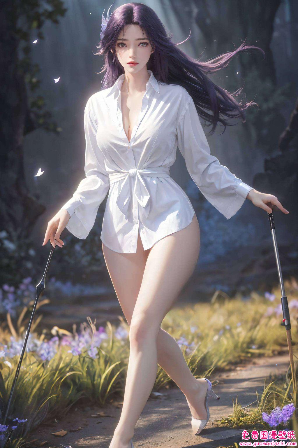 诠释着国漫女神的韵味每一次凝视她的高清壁纸