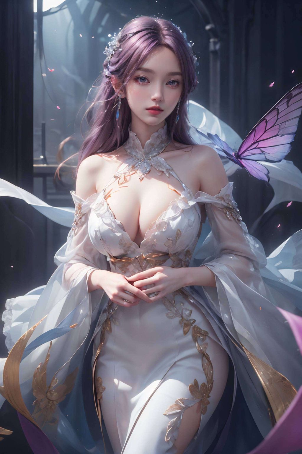 云曦宛若云端仙子