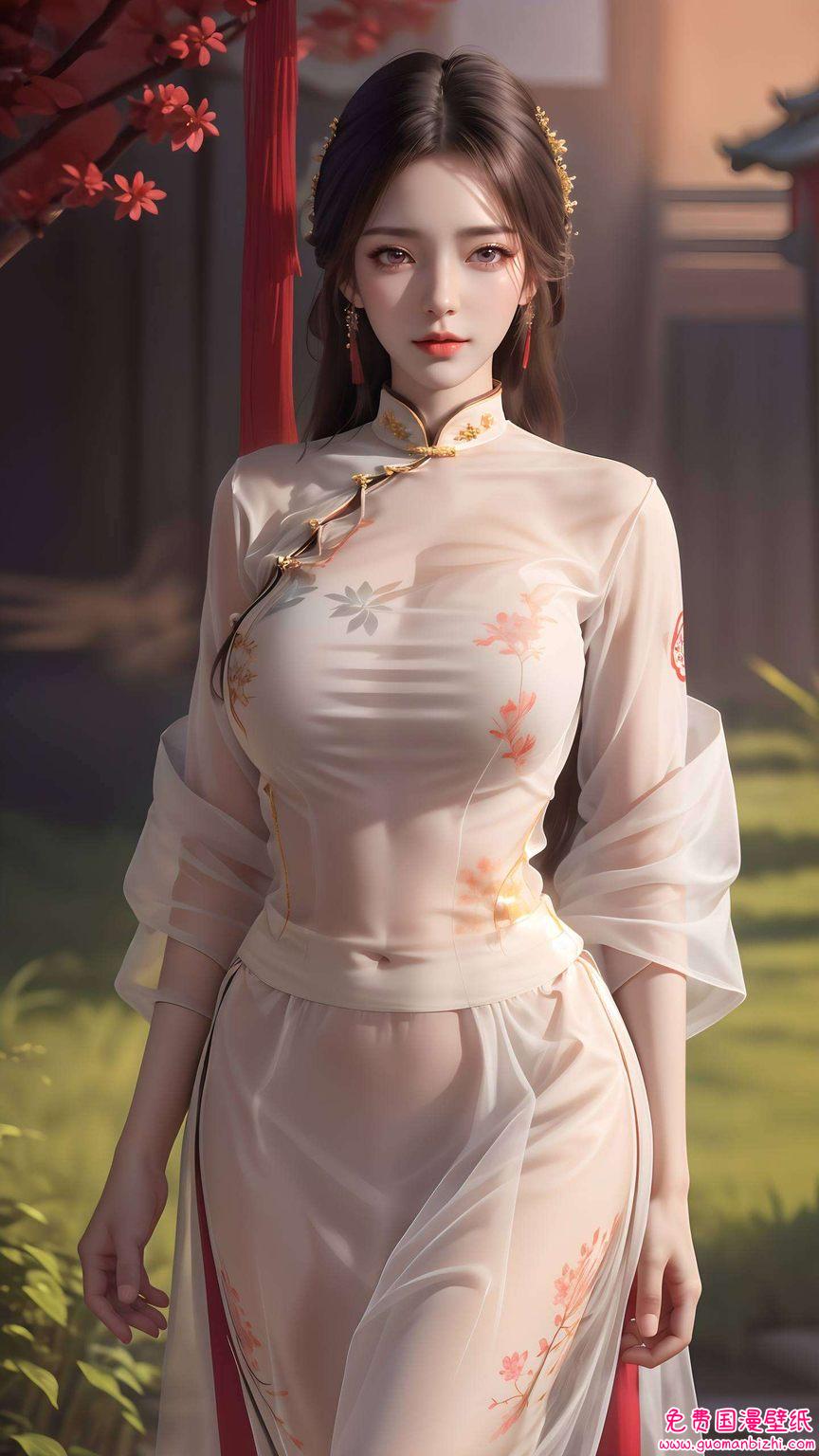 她的美不仅仅是外表她的眼神中藏着玄幻的故事