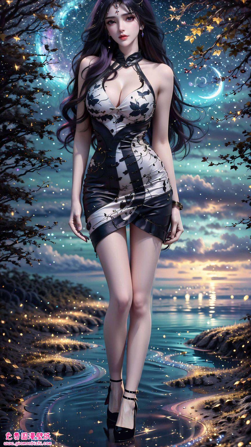 以她独有的魅力这位翩翩起舞的国漫女神
