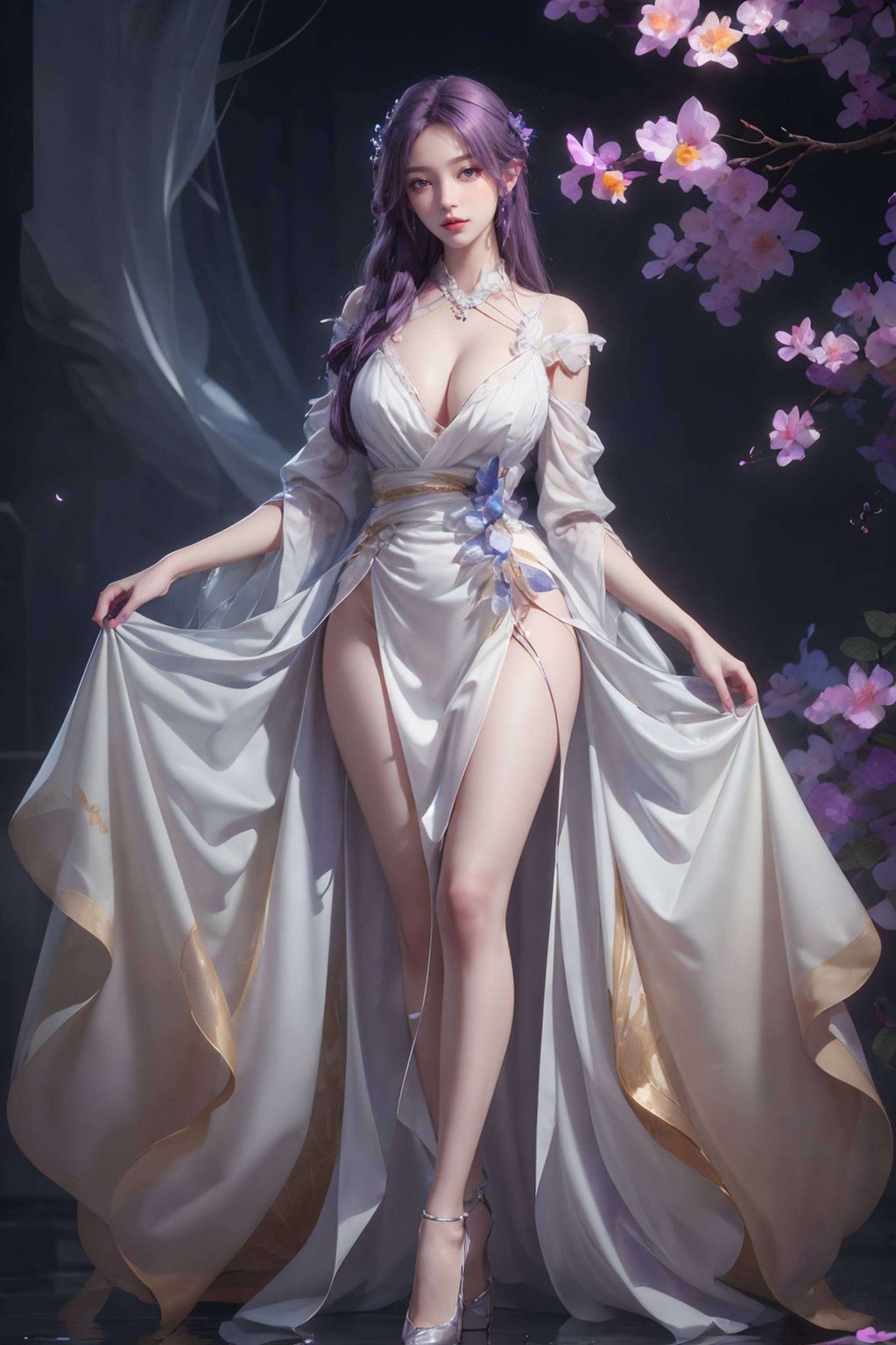 漫步在完美世界的绚丽画卷中云曦3D高清壁纸犹如国漫的璀璨明珠