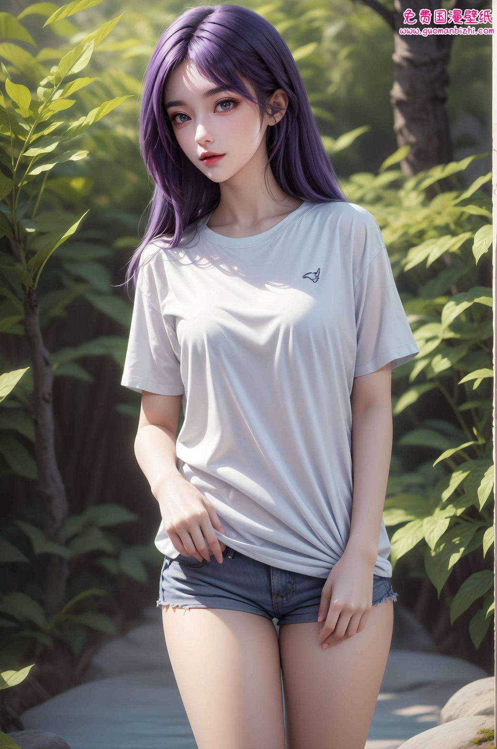 动漫与国漫女神云集壁纸之中