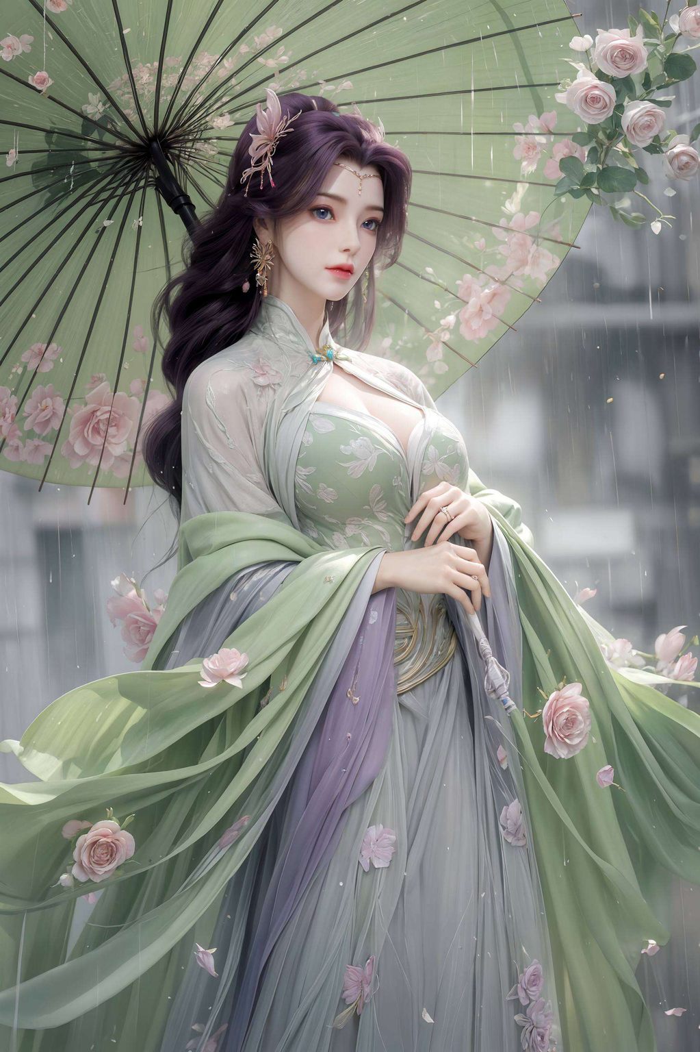 玄幻世界里的绝世佳人高清壁纸iPad之上