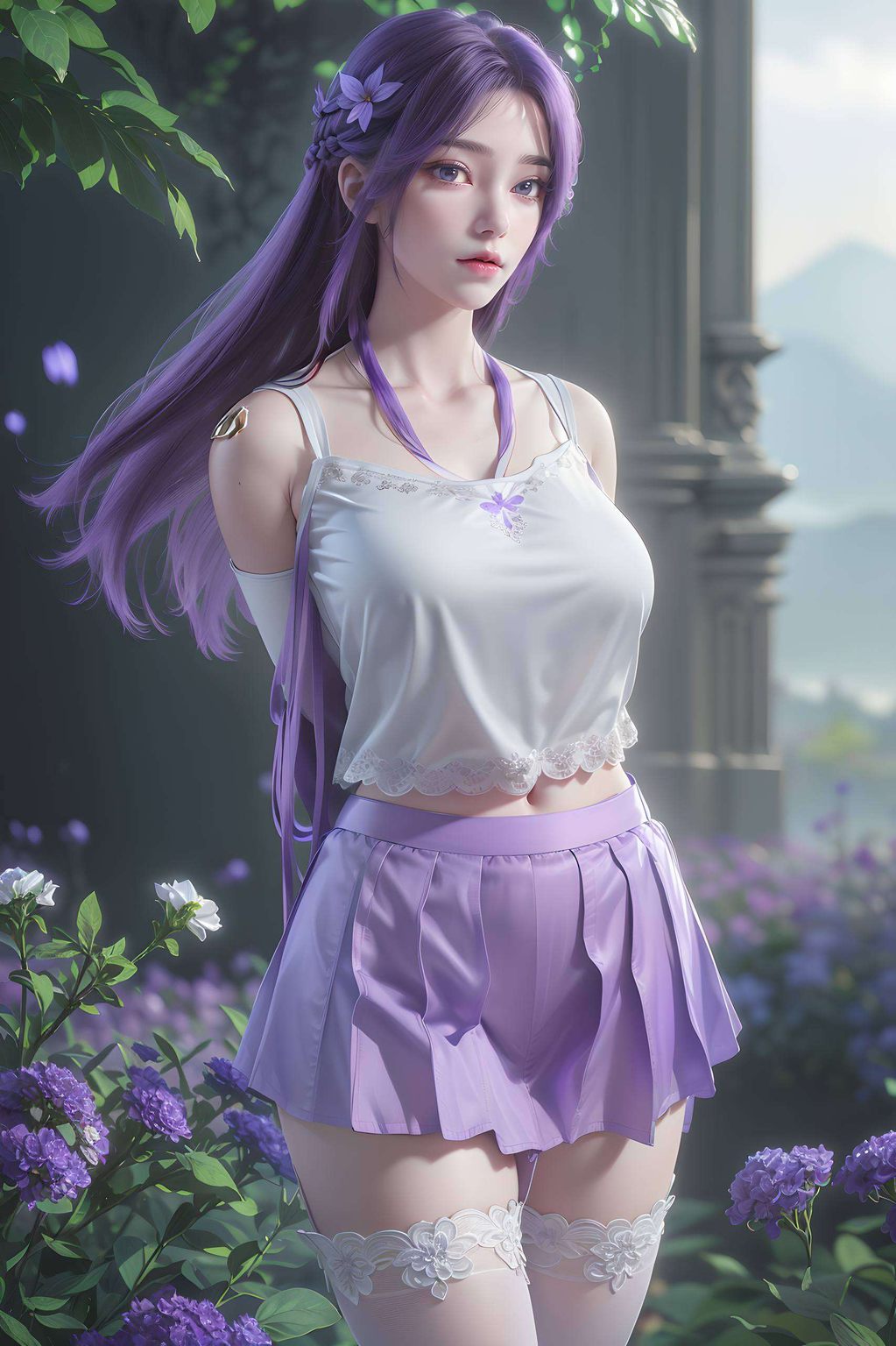 在这炫彩壁纸的完美像素中国漫女神云曦