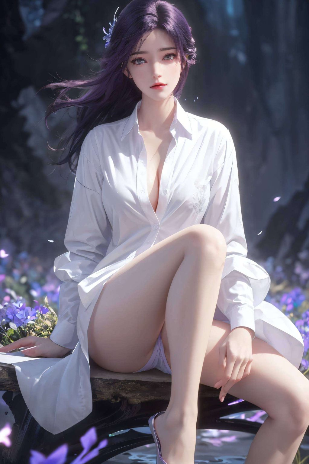 在绚丽多彩的动漫世界里眼含星河