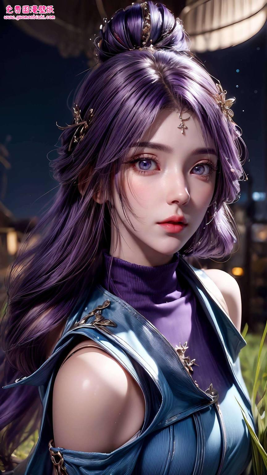 这款壁纸将云曦妹妹的美丽瞬间永恒定格她的眼神中闪烁着智慧的光芒