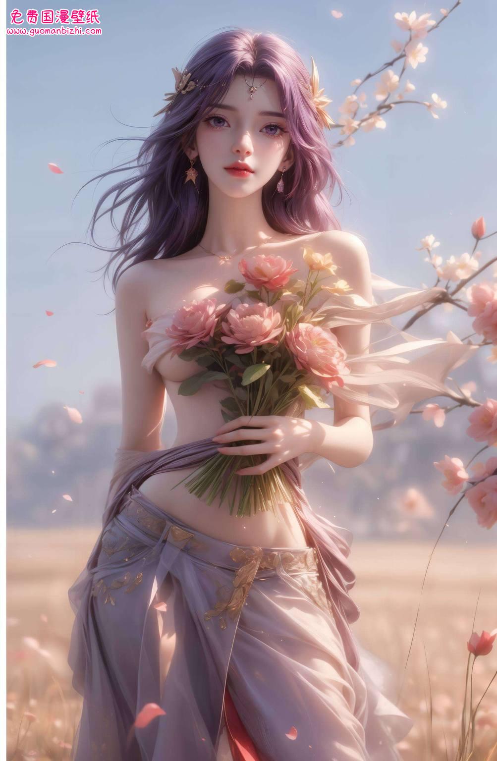 宛若仙子降临凡间融合了动漫与国漫之美