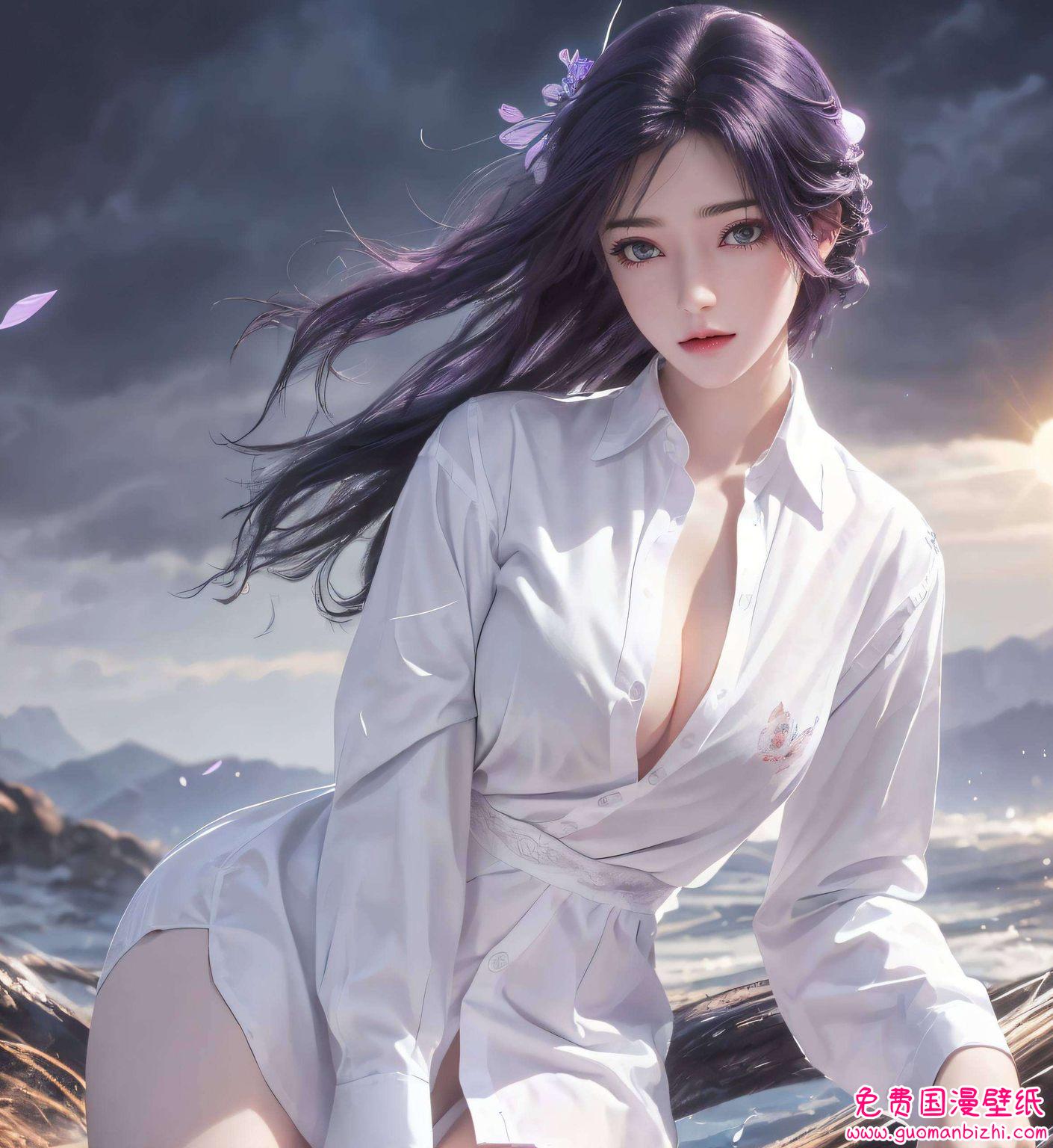 如梦似幻云曦与云韵两位女神的身影