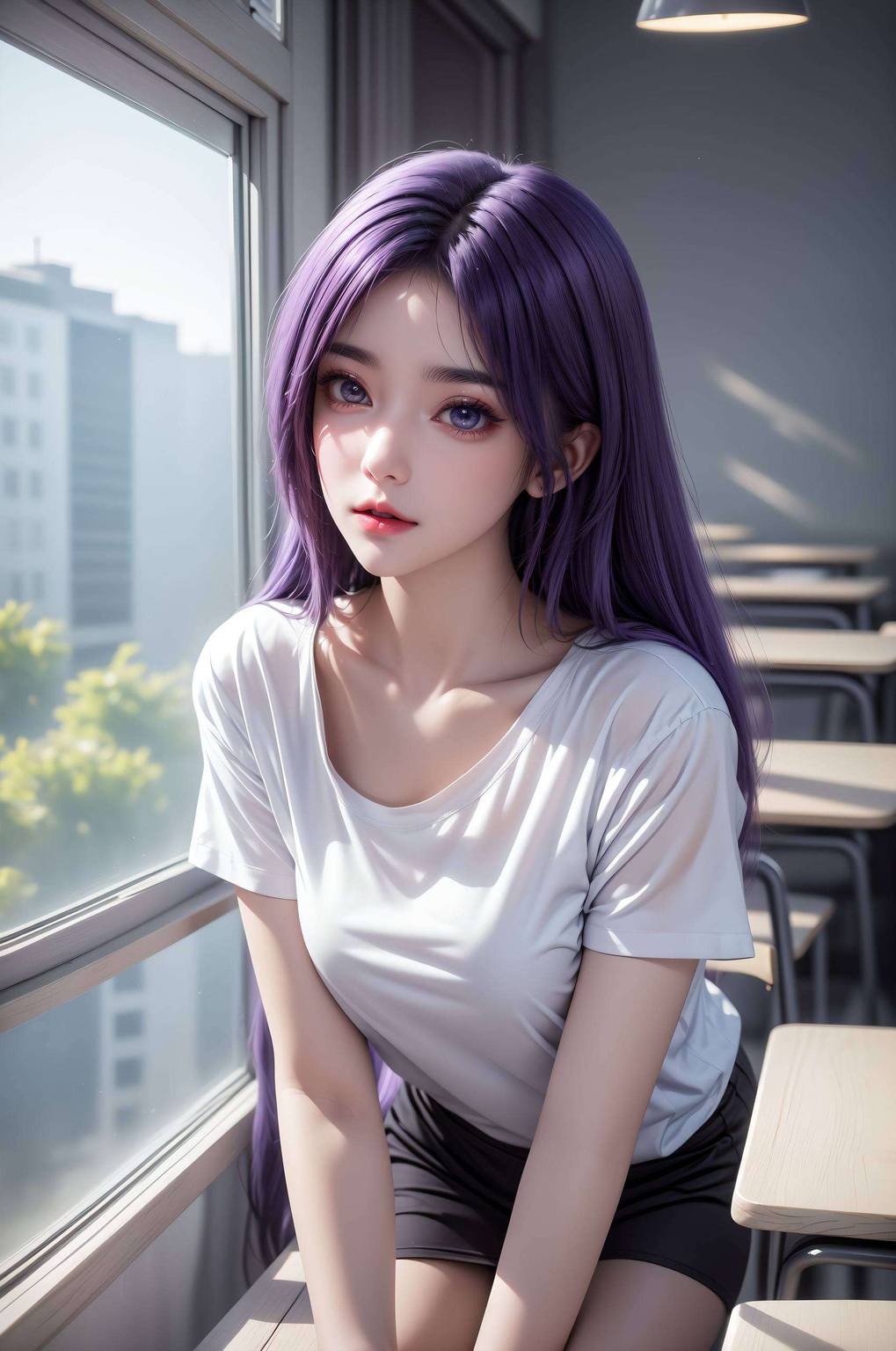 时而温柔如水时而活泼可爱