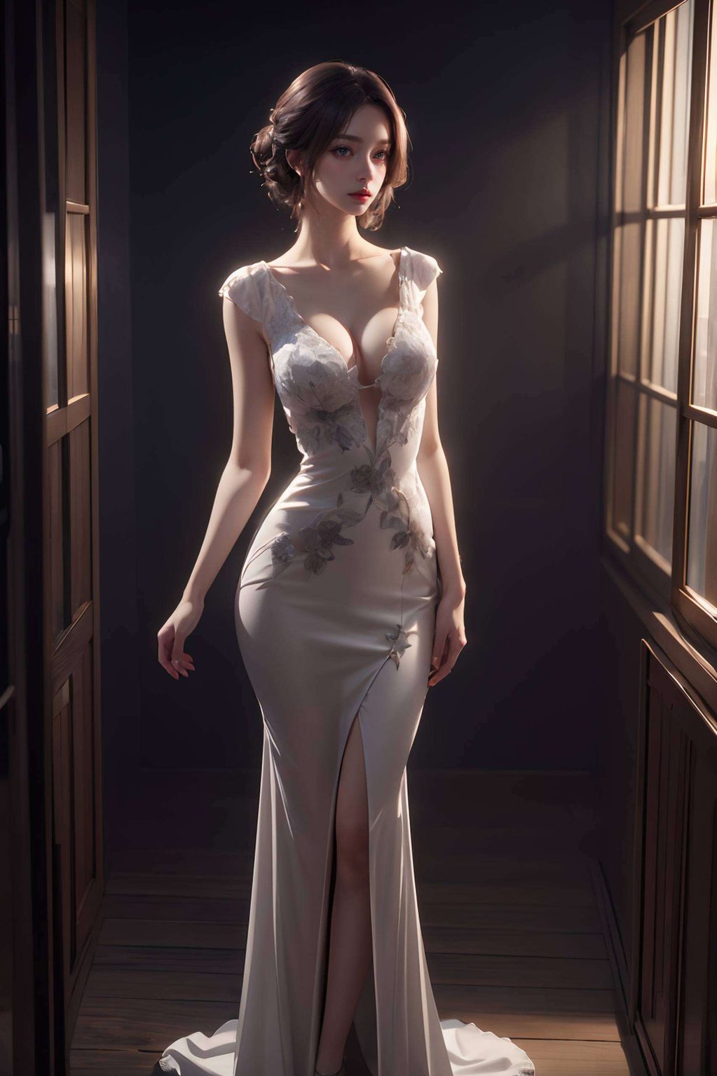 画中又有着怎样的故事呢？动漫女神们的倩影在这斑斓的世界里