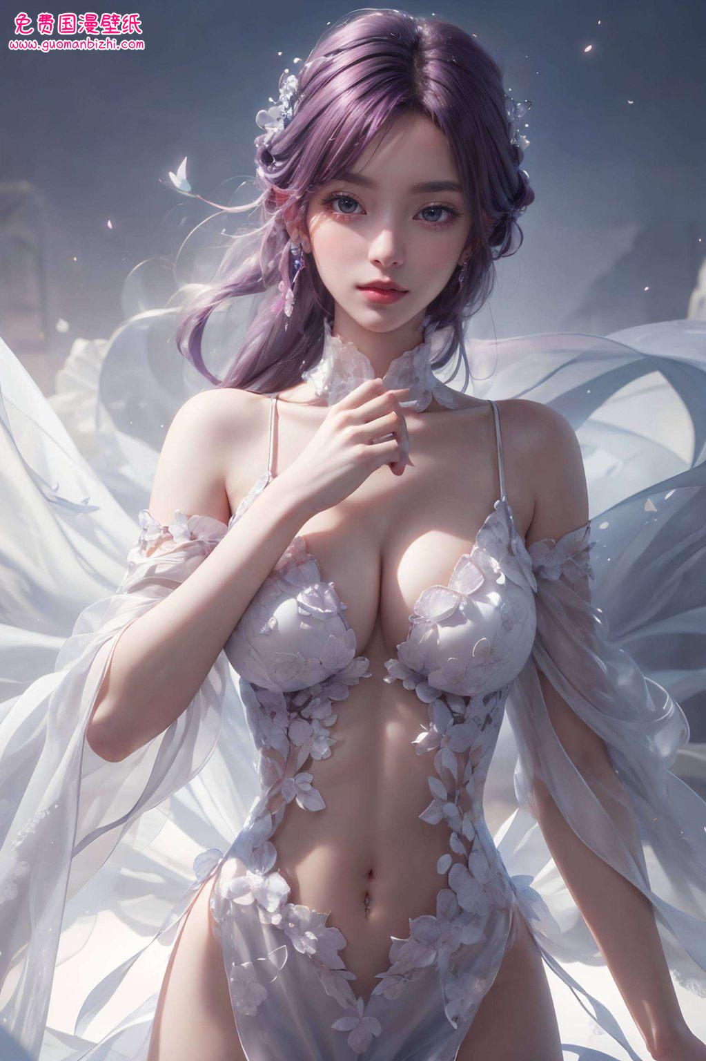 让每一天都充满二次元的魔法魅力！💖保证让你的电脑桌面瞬间变身古风仙境！✨ 快来 pick 你的专属动漫女神吧