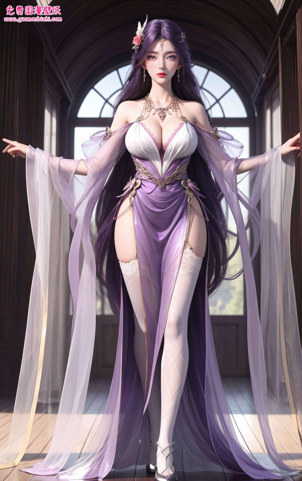 以玄幻的气息眼神里藏着深不可测的智慧