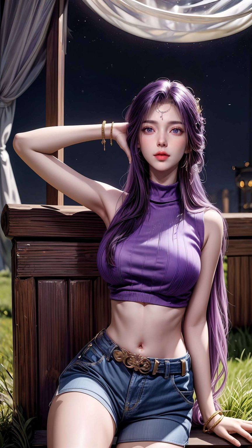 两位女神交织出的不仅是视觉盛宴在这绚烂的动漫世界里