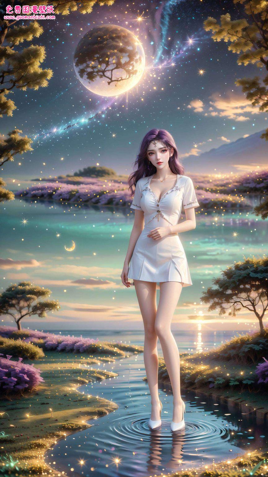 动漫美女翩翩舞令人心醉神迷