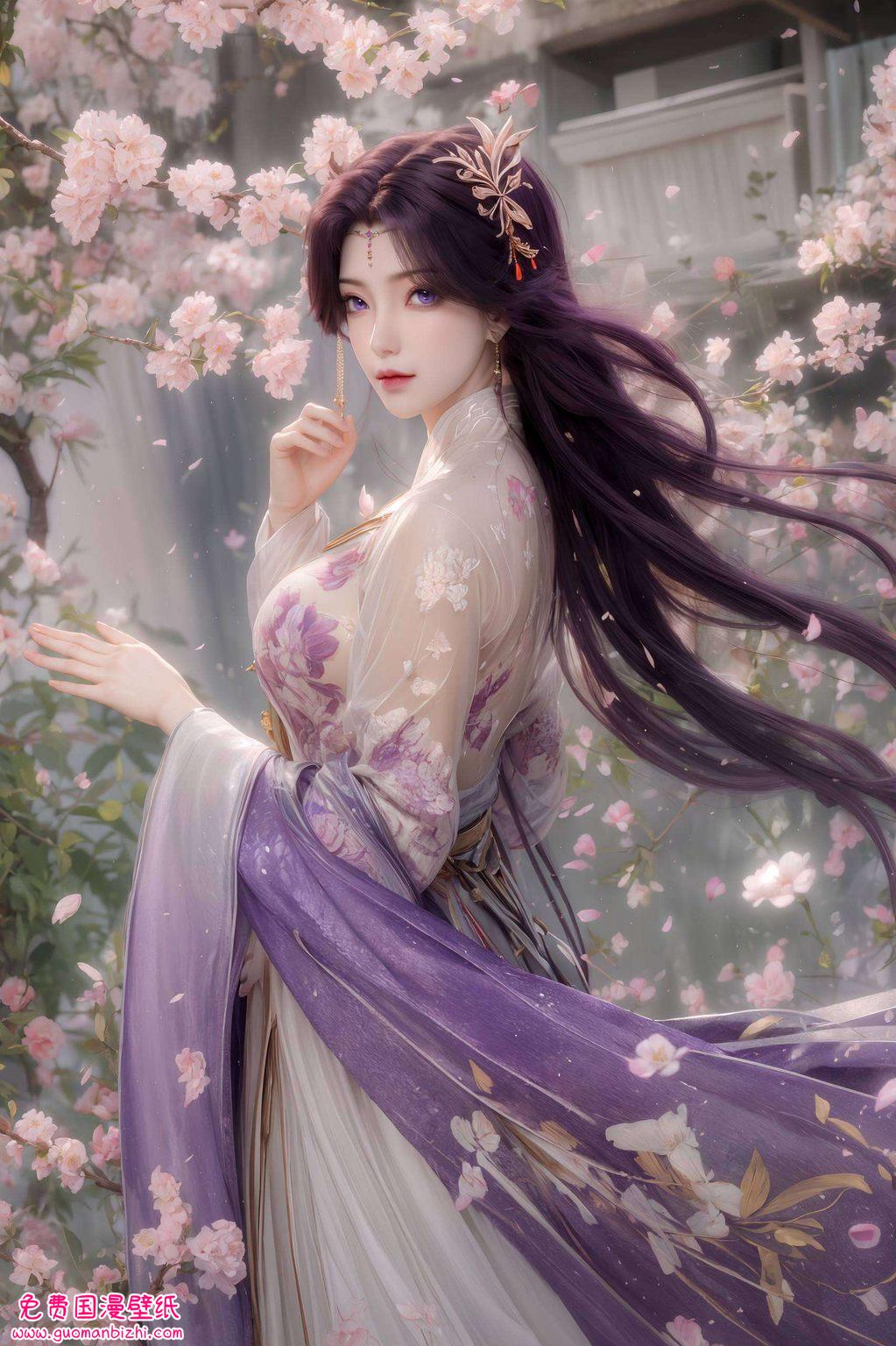 她的倩影在国漫的画卷上轻轻舞动在绚烂的像素世界中