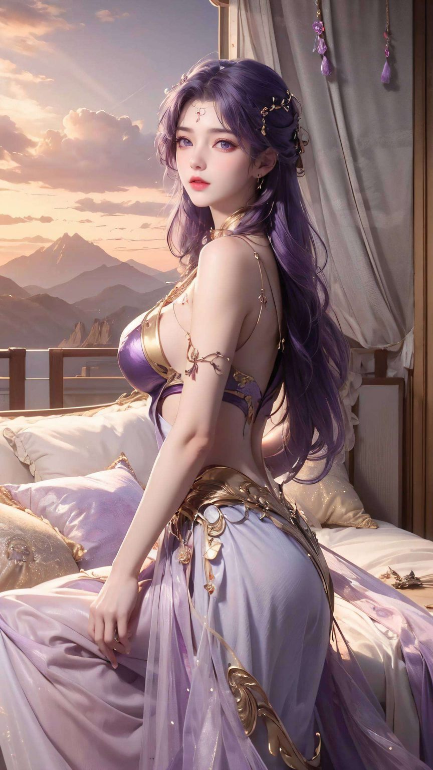 她的美丽更是纤毫毕现她是国漫的骄傲