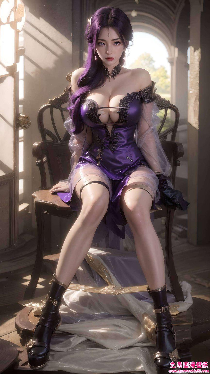 如同晨曦中的露珠动漫女神们的风采