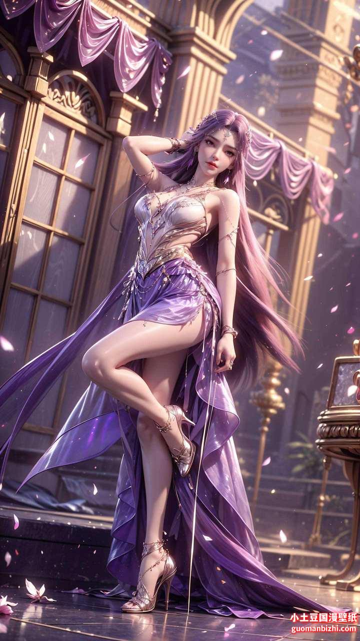 紫色云曦动态壁纸壁纸预览