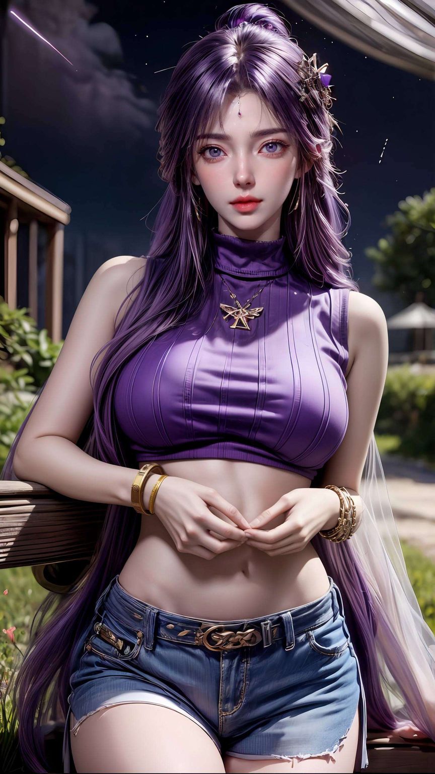 她是国漫中的一抹亮色她的每一个眼神