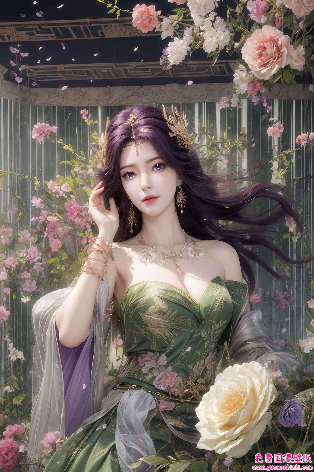 美不胜收国漫女神与美女