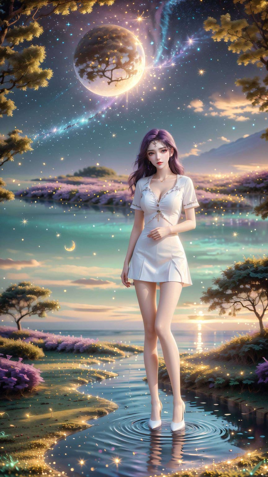 小云曦的高清壁纸动态犹如穿梭于梦幻世界的精灵国漫女神的韵味