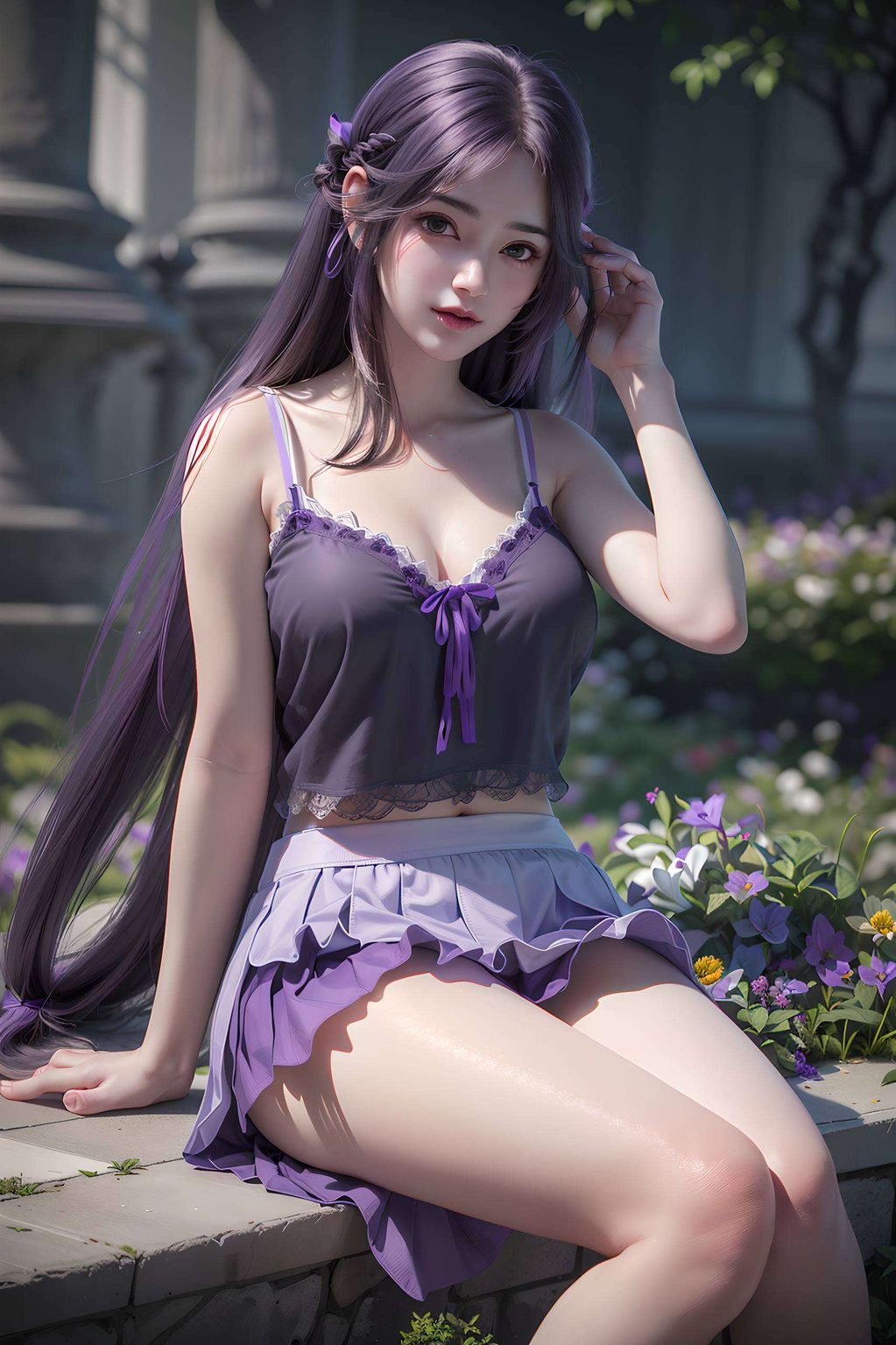 还有点小调皮呢！快来感受一下她的高清壁纸魅力吧嘿