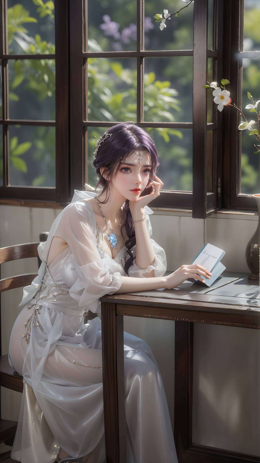 诠释了国漫女神的韵味不负“云曦壁纸”之美誉