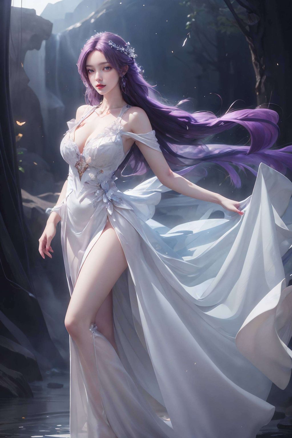 让你的每一天都充满玄幻与梦幻！快来收了她化身你的手机屏保