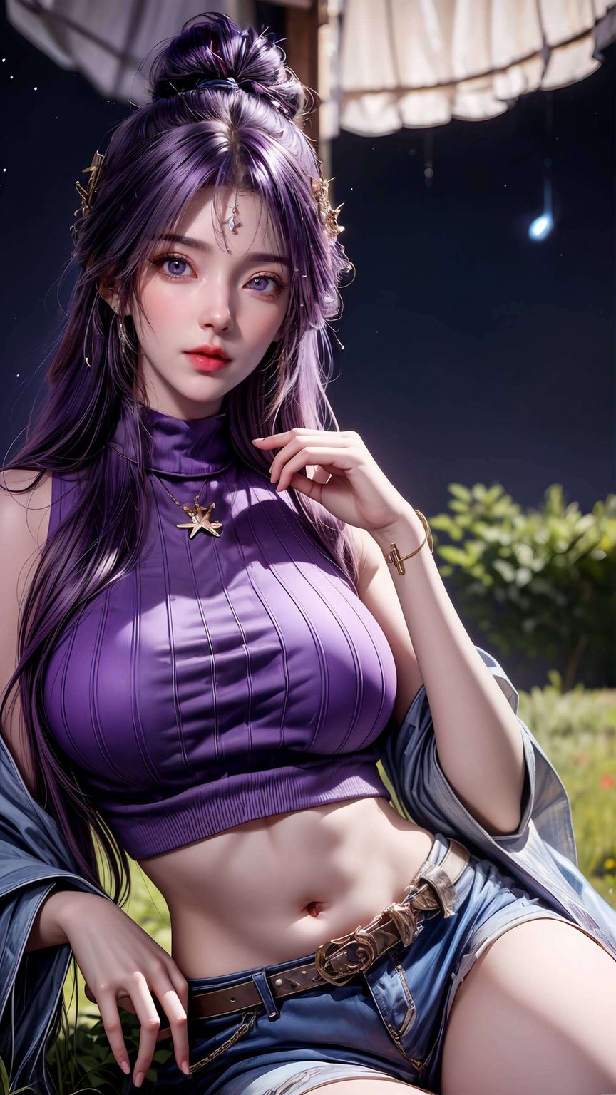 这款壁纸犹如从“完美世界”中截取的一帧”国漫美女的风华