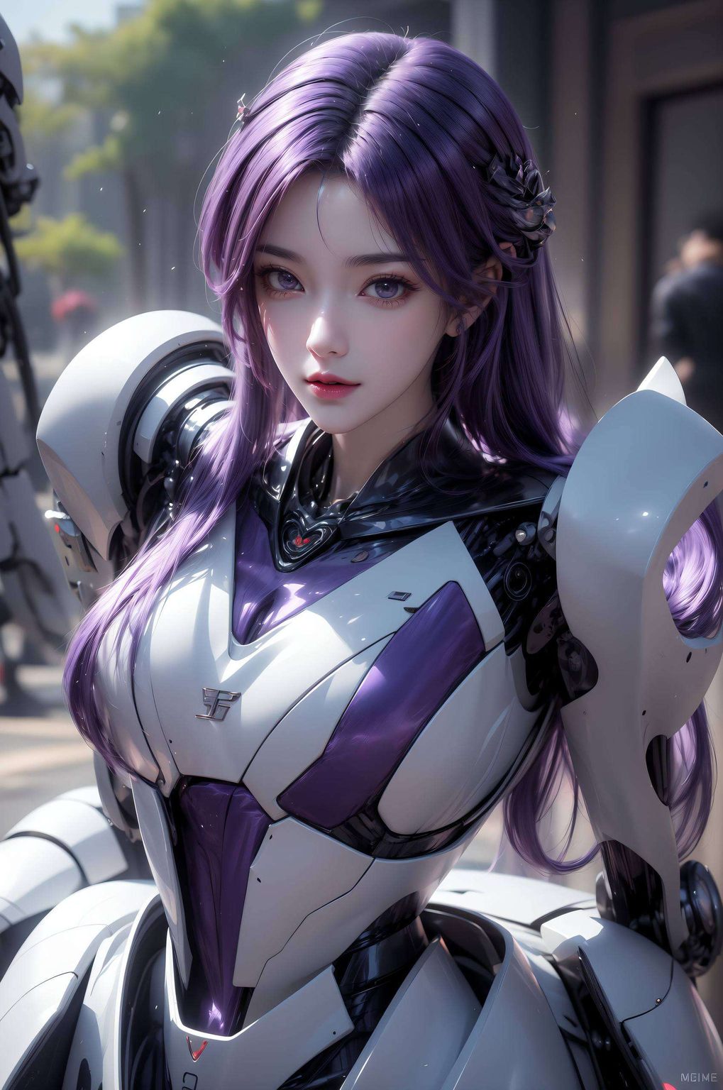 如同玄幻故事中的女神她的美