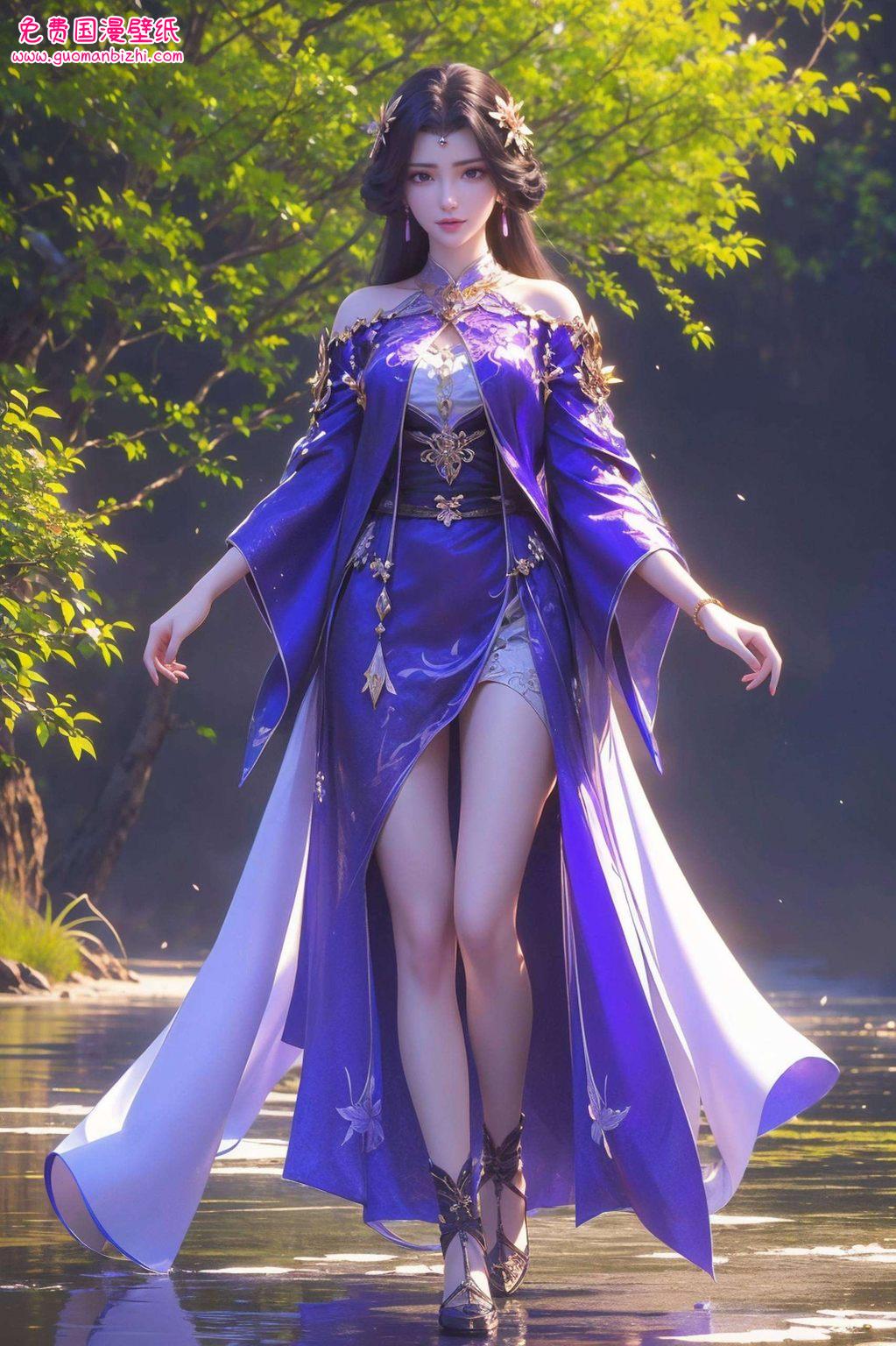 人生如戏是那如梦似幻的国漫女神云曦