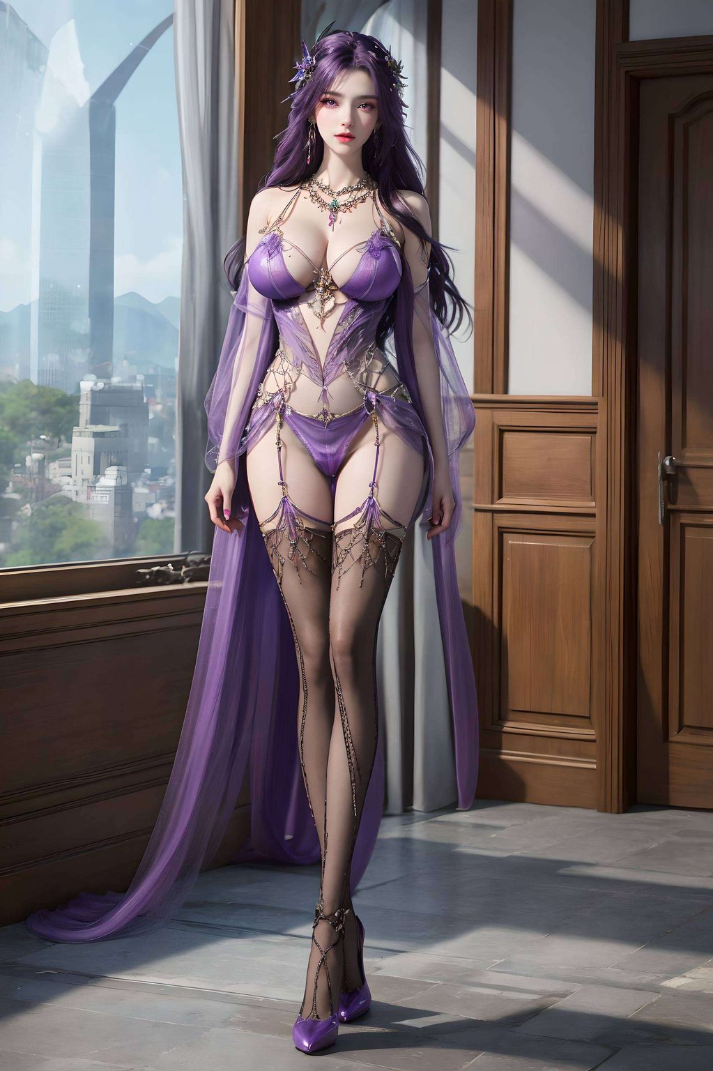 动漫美女令人陶醉