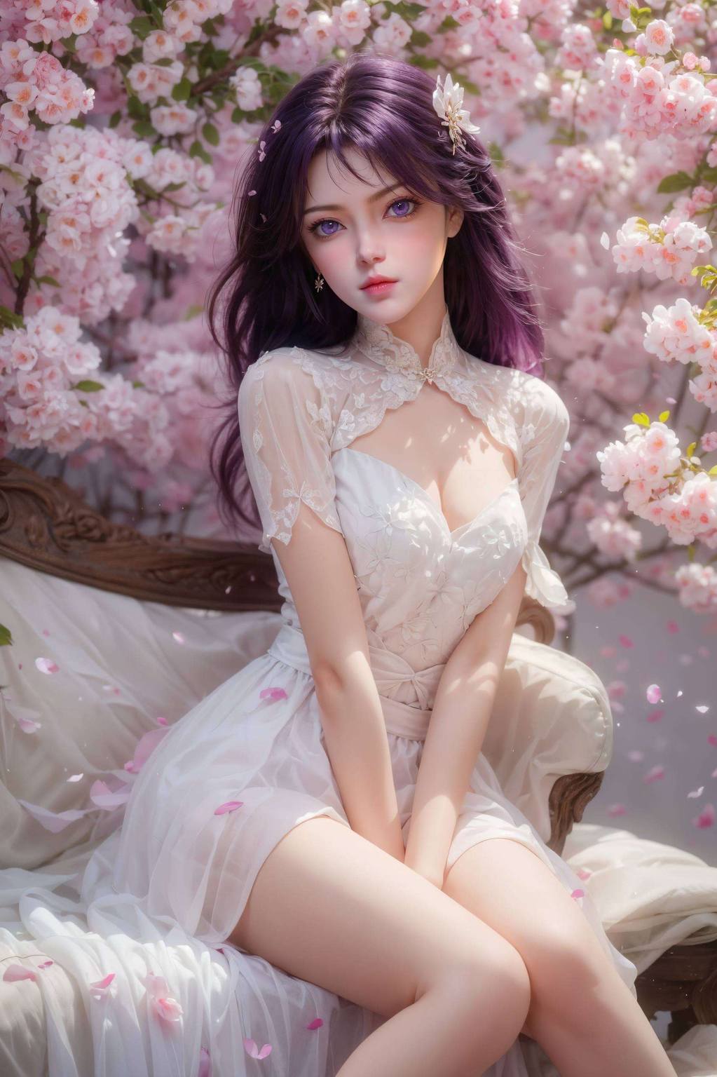 玄幻色彩浓国漫女神颜