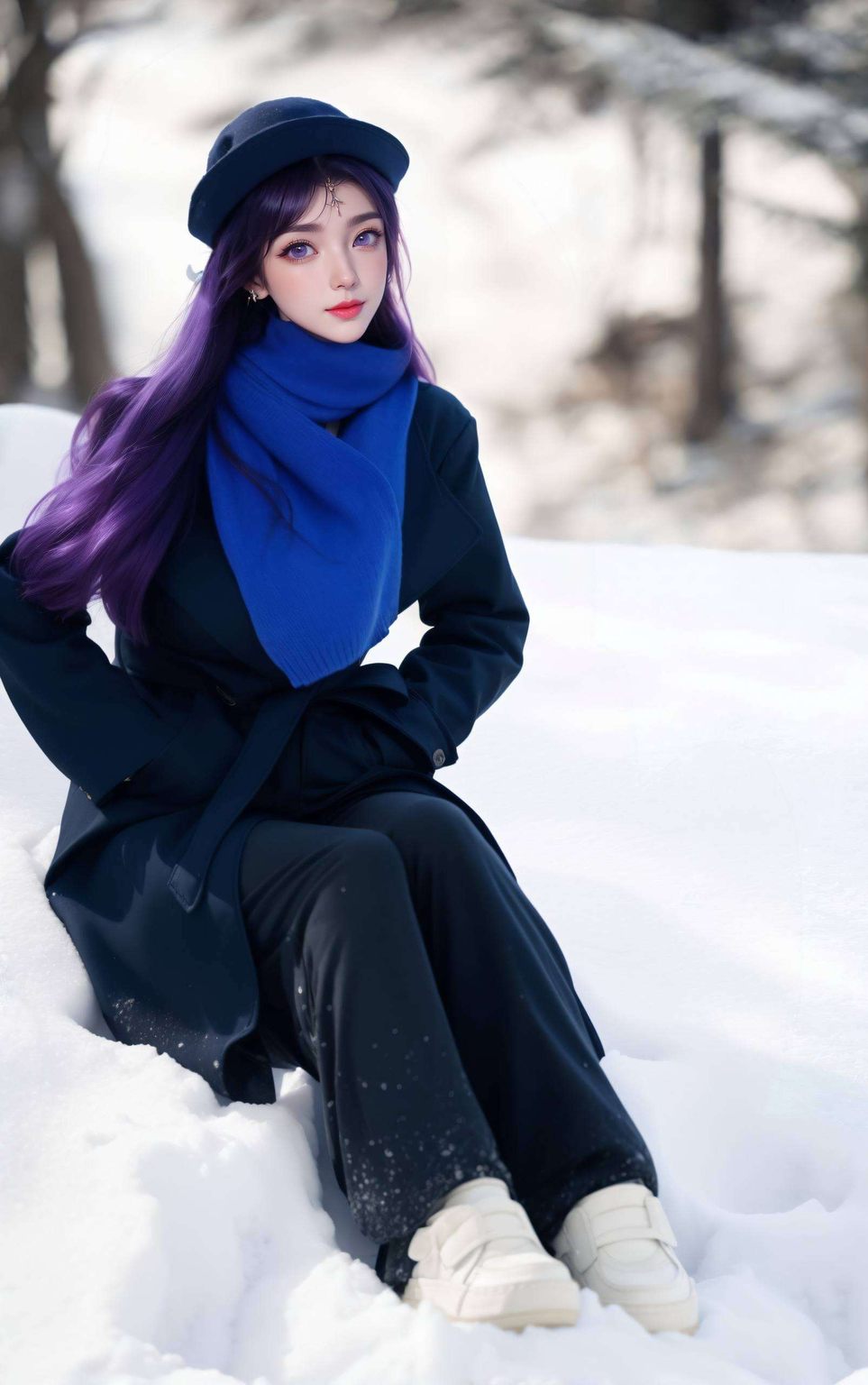 动漫美女共欢颜动态全屏高清展现