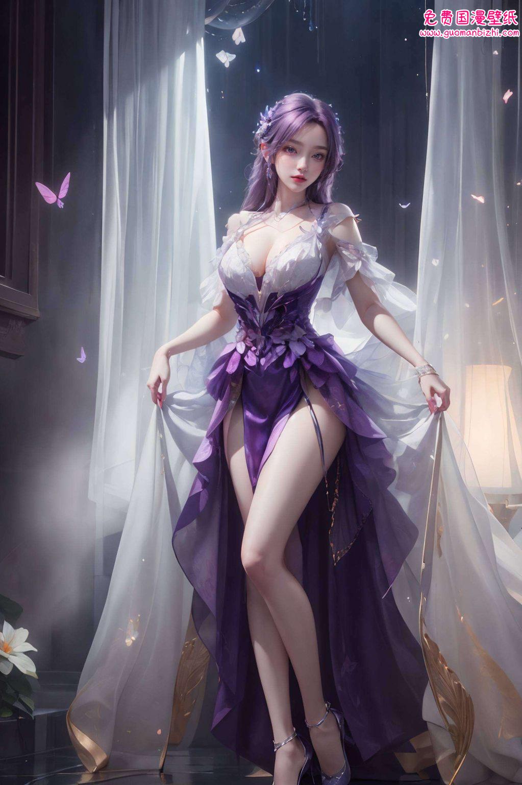 她身着华服国漫之瑰宝