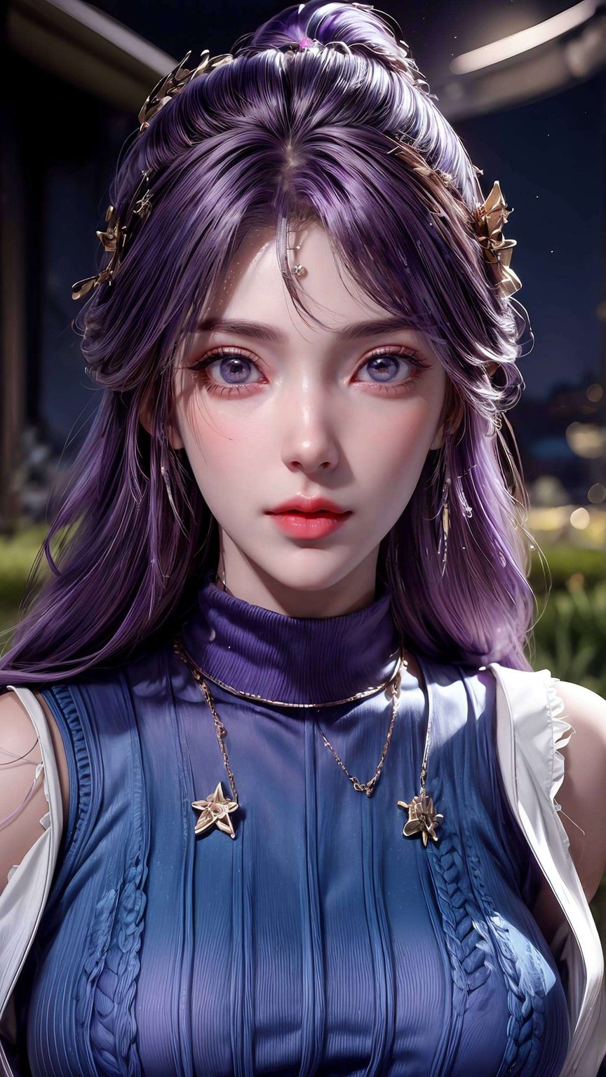展现云曦之美态宛若漫步于完美世界之中