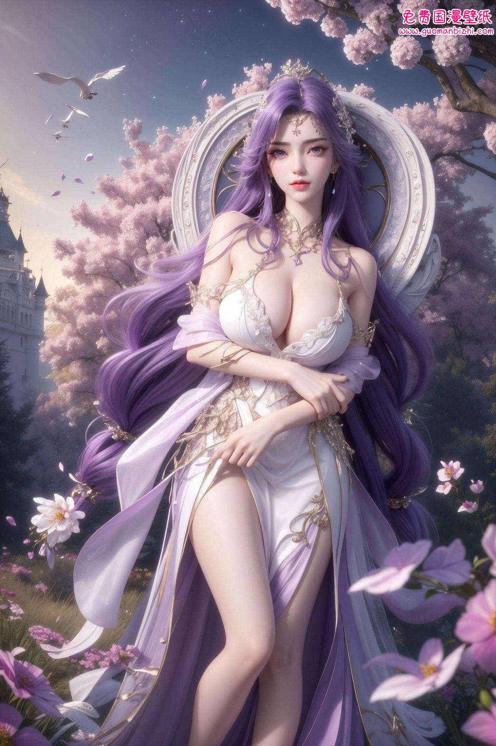 皆在此壁纸中得以完美呈现美艳不可方物