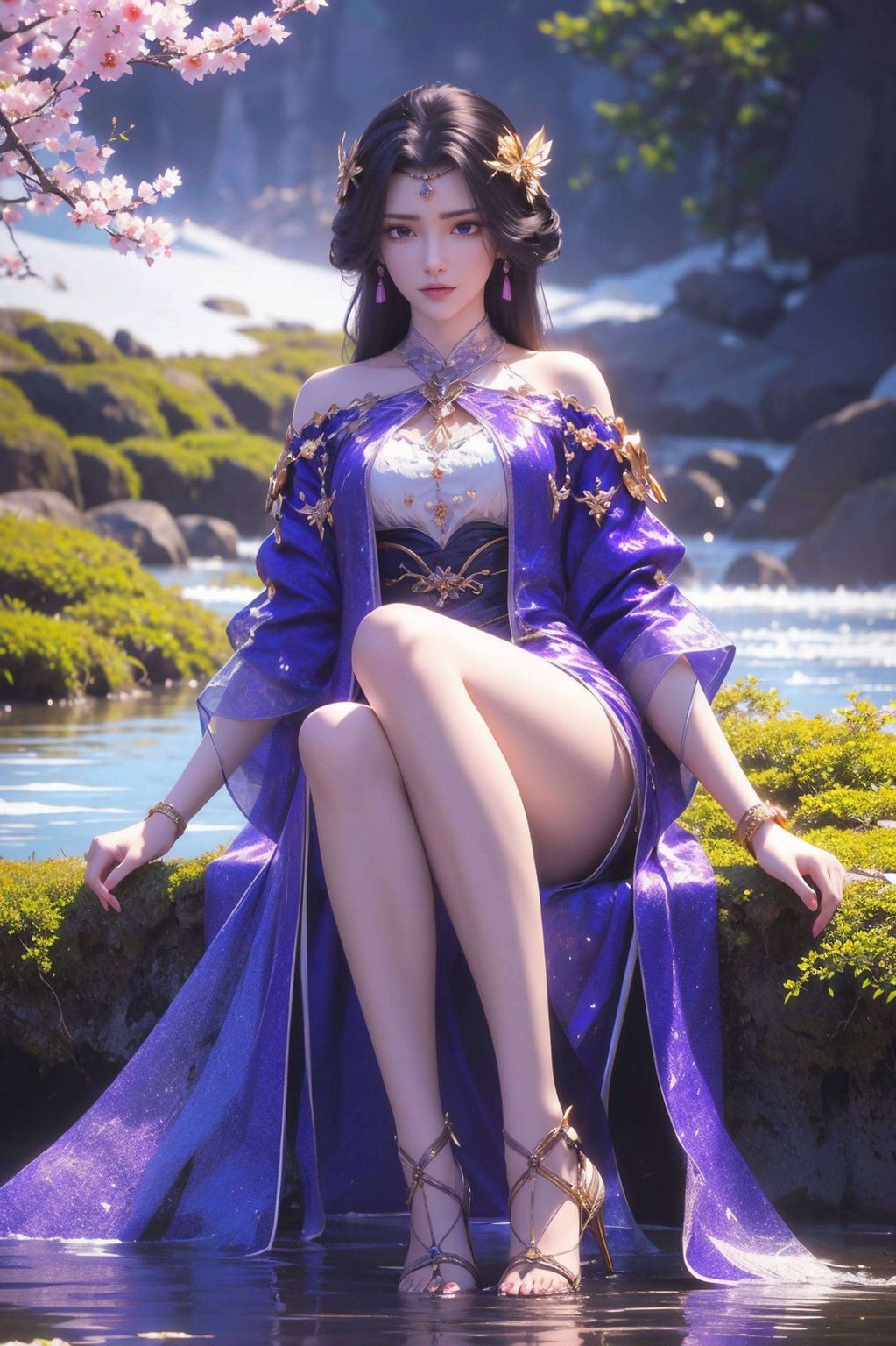 宛若穿越完美世界此情此景