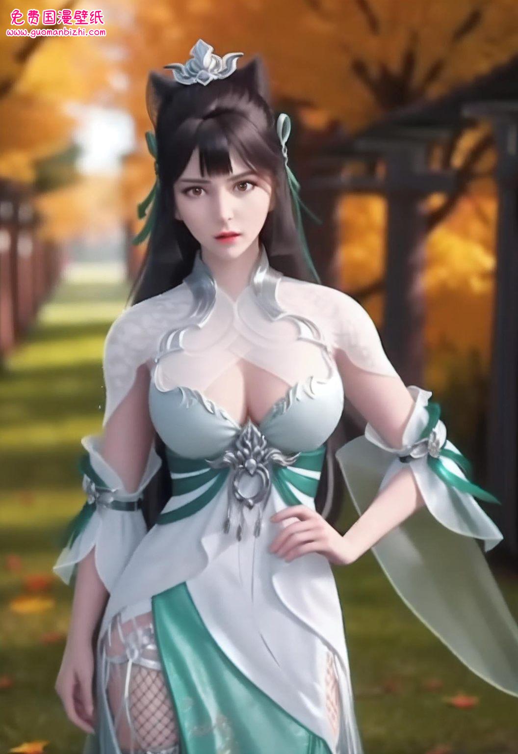 国漫美女也能玩转玄幻世界一袭紫衣