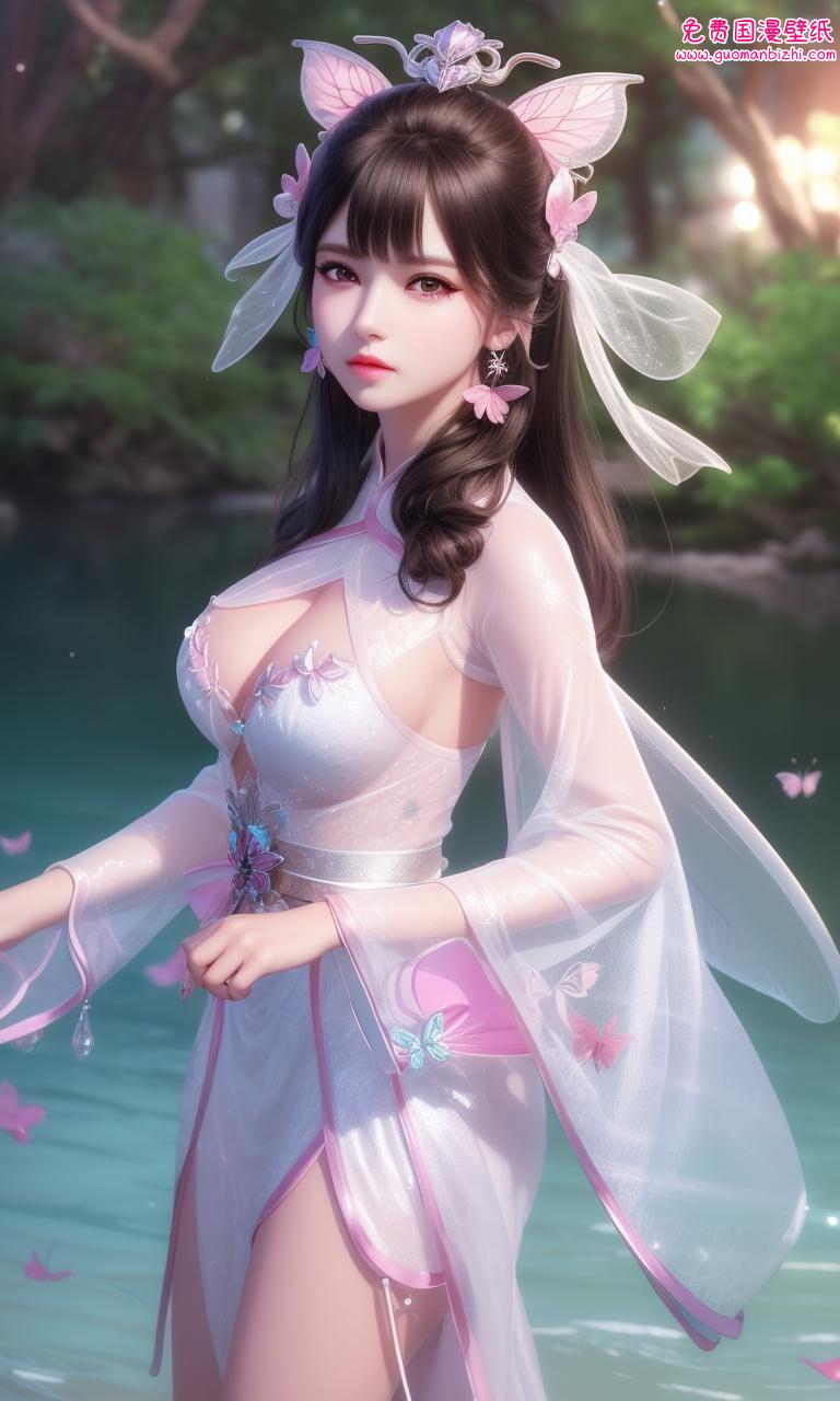 点缀你的日常让动漫女神的魅力映照你的电脑桌面