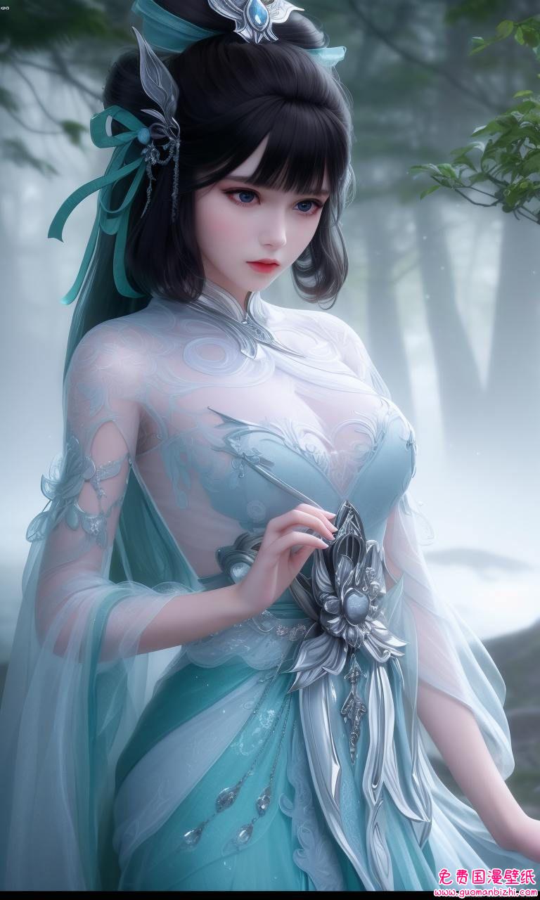 她可是平板里的“高清担当”时而以玄幻风格示人