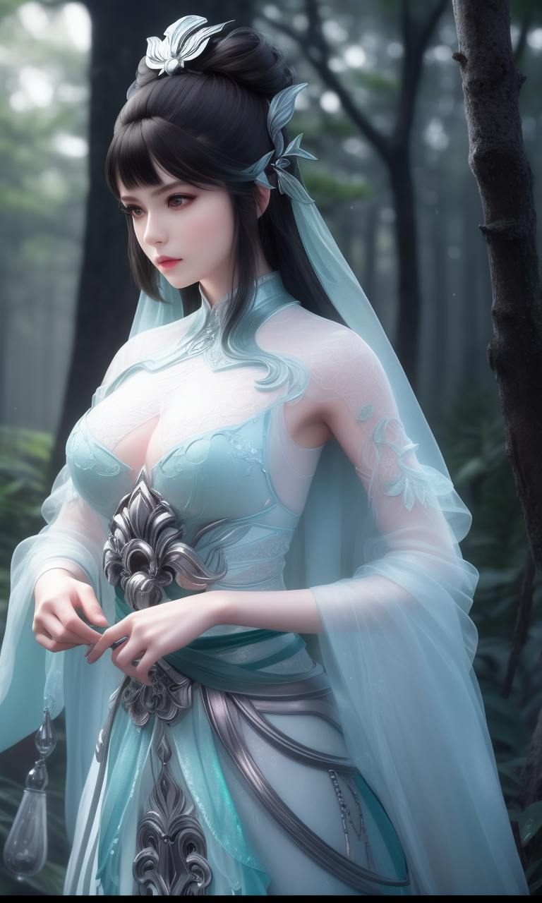 她的壁纸她是国漫中的绝世美女