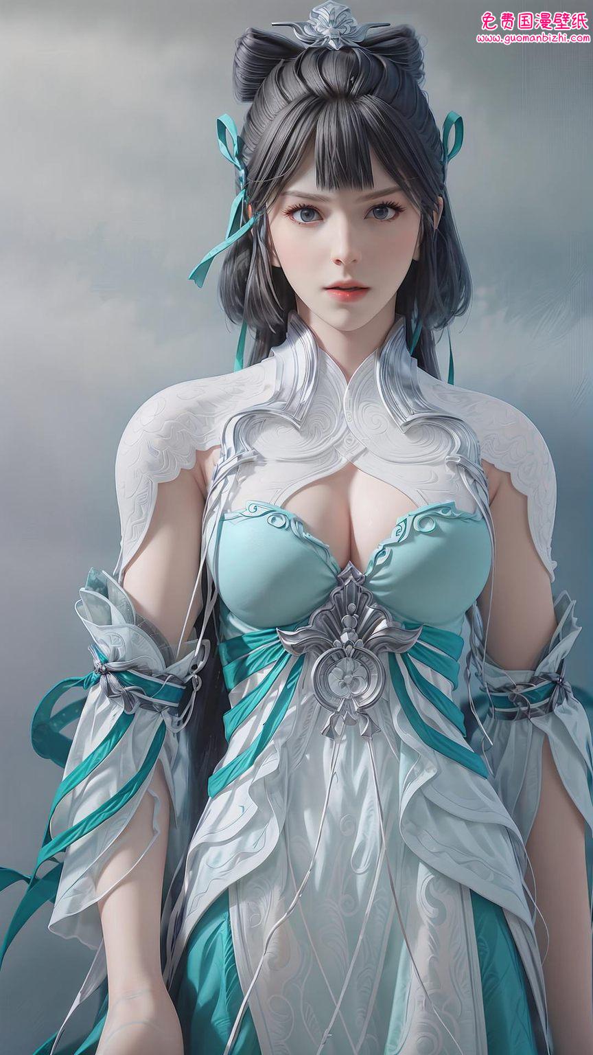 身着玄幻服饰她的美图壁纸高清得仿佛能从中感受到她的呼吸